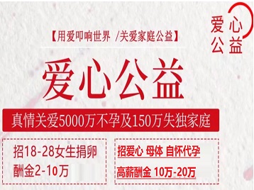 兴安盟捐卵助孕生子 爱心志愿者招募